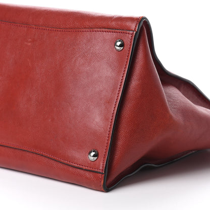 Prada Glace Calf Twin Pocket Tote Fuoco 7 of 14