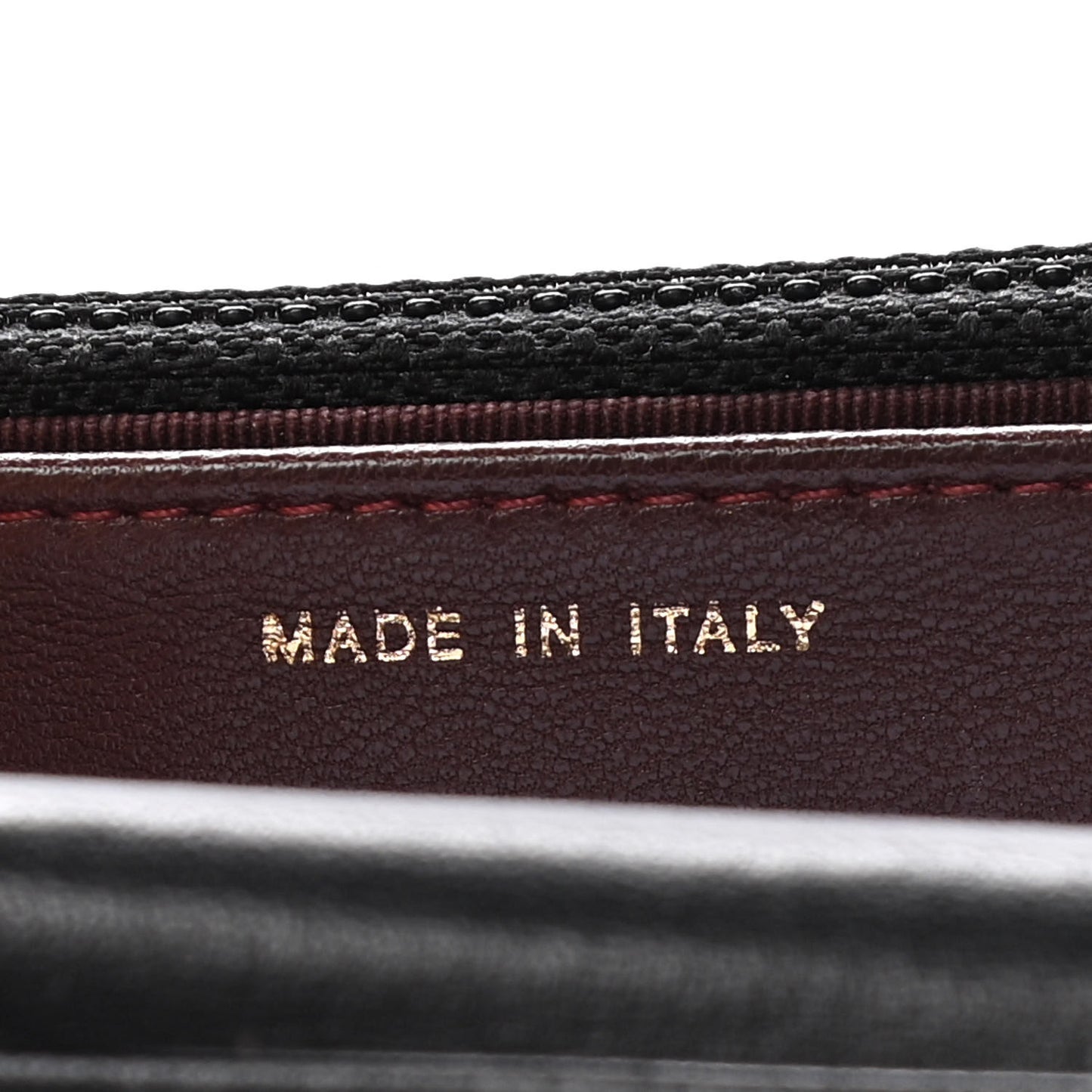 Lambskin Quilted Wallet On Chain WOC Black