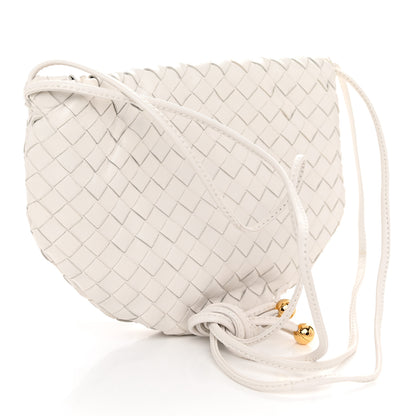 Bottega Veneta Nappa Intrecciato Mini Bulb White 3 of 10