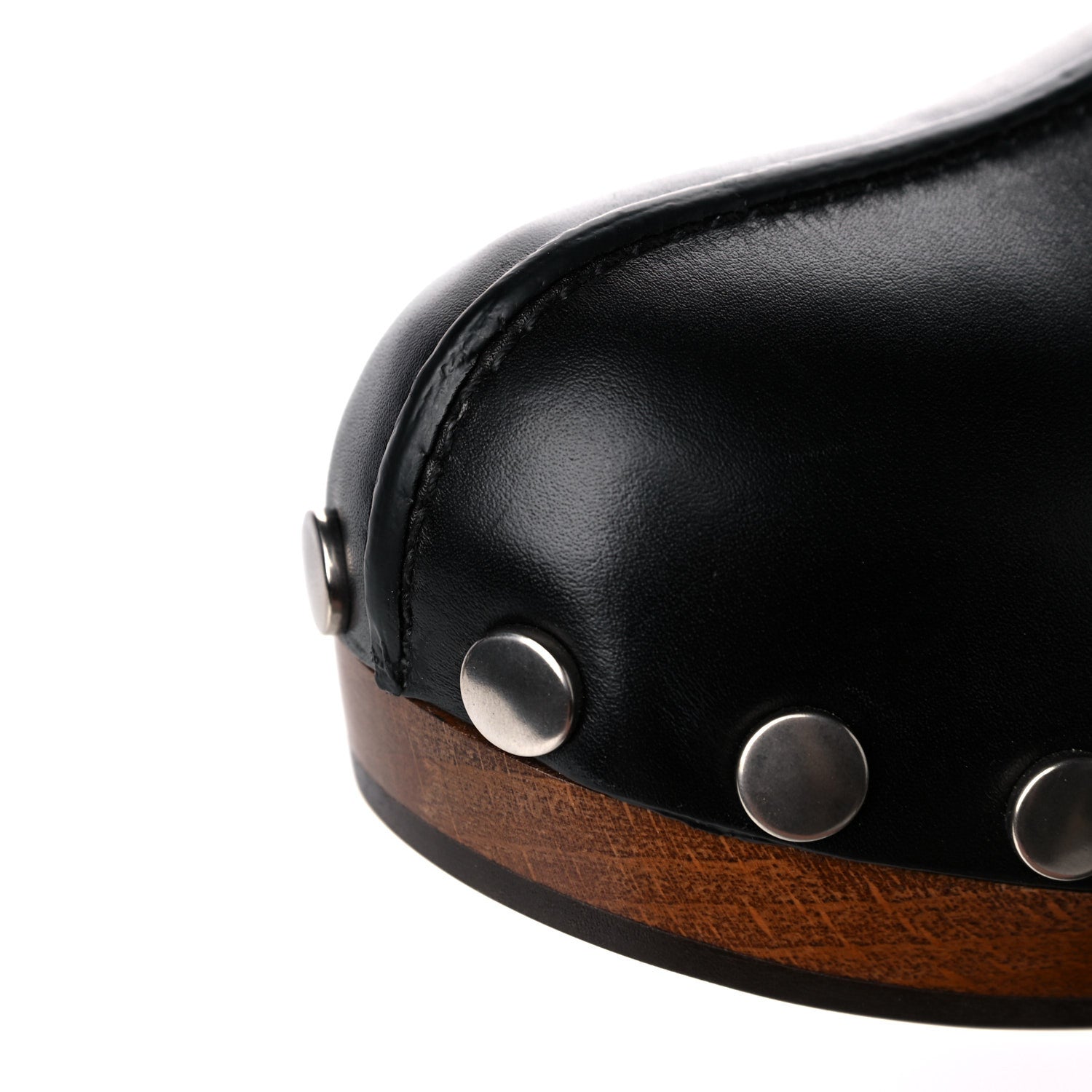 Christian Dior Calfskin Diorquake 20mm Slingback Clogs 37 Black 8 of 15