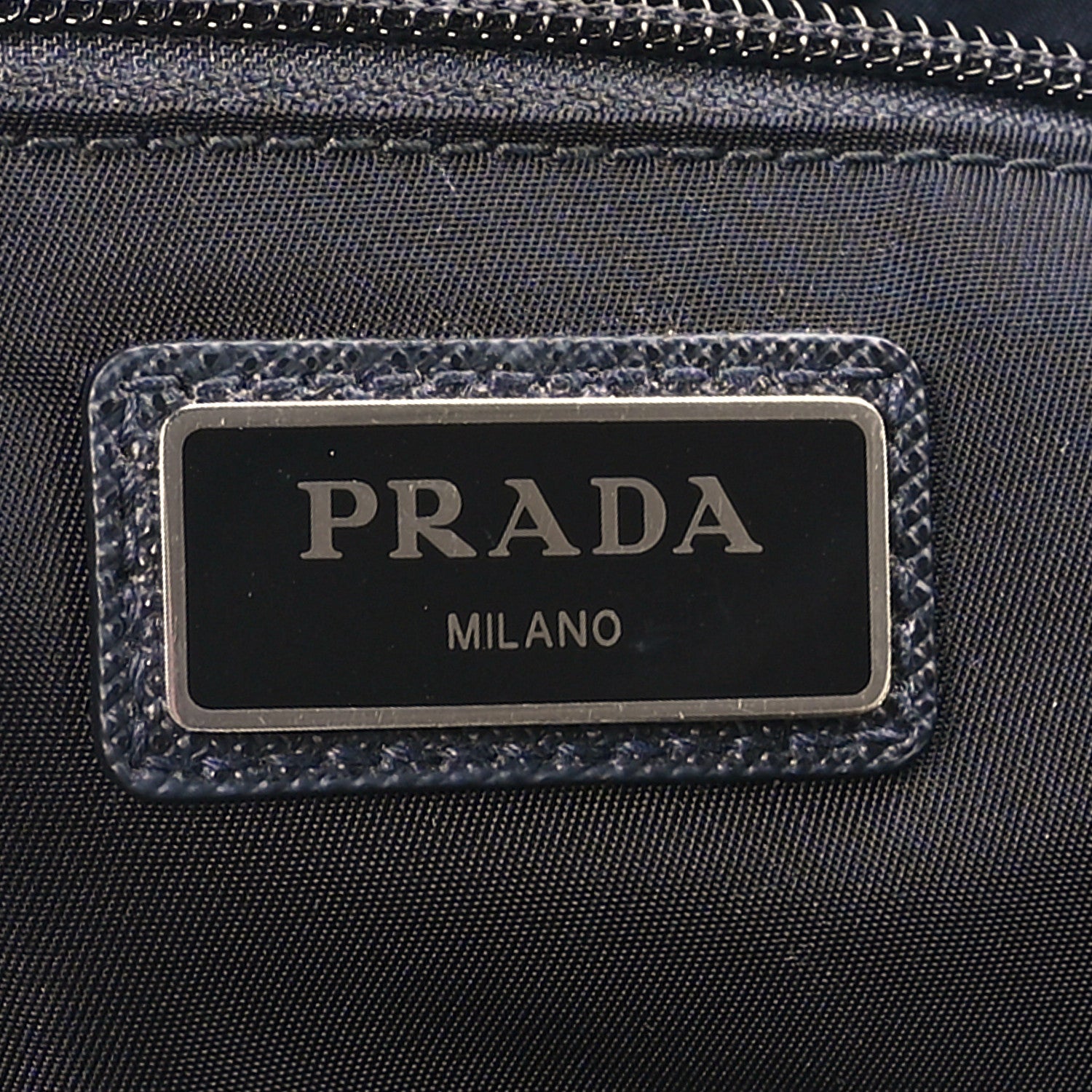 Prada Tessuto Nylon Montagna Belt Bag Royal 6 of 10