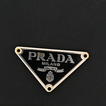 Prada Tessuto Nylon Tri-Fold Compact Wallet  Black 21 of 24
