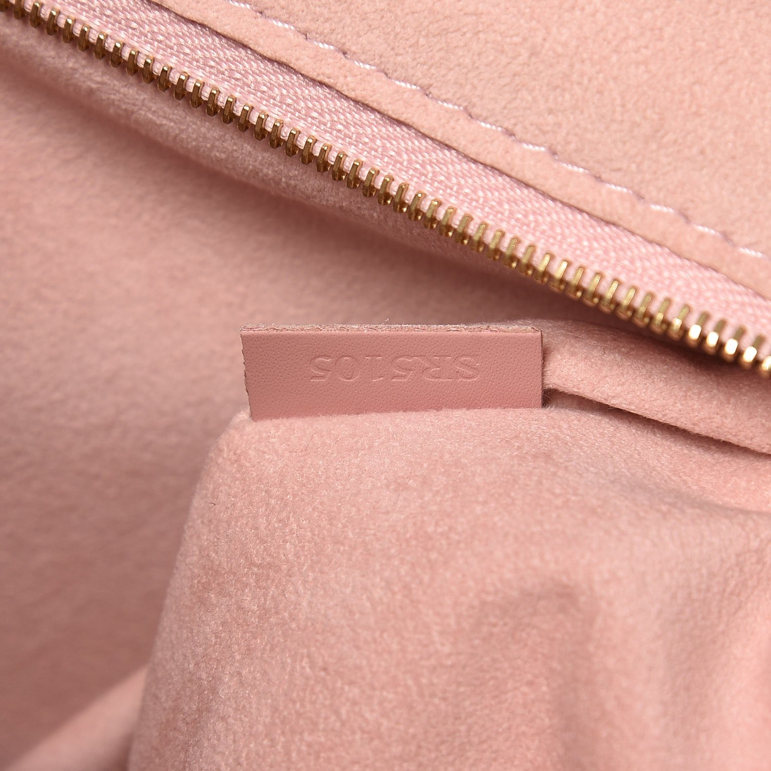Louis Vuitton Damier Ebene Caissa Hobo Rose Ballerine 7 of 10