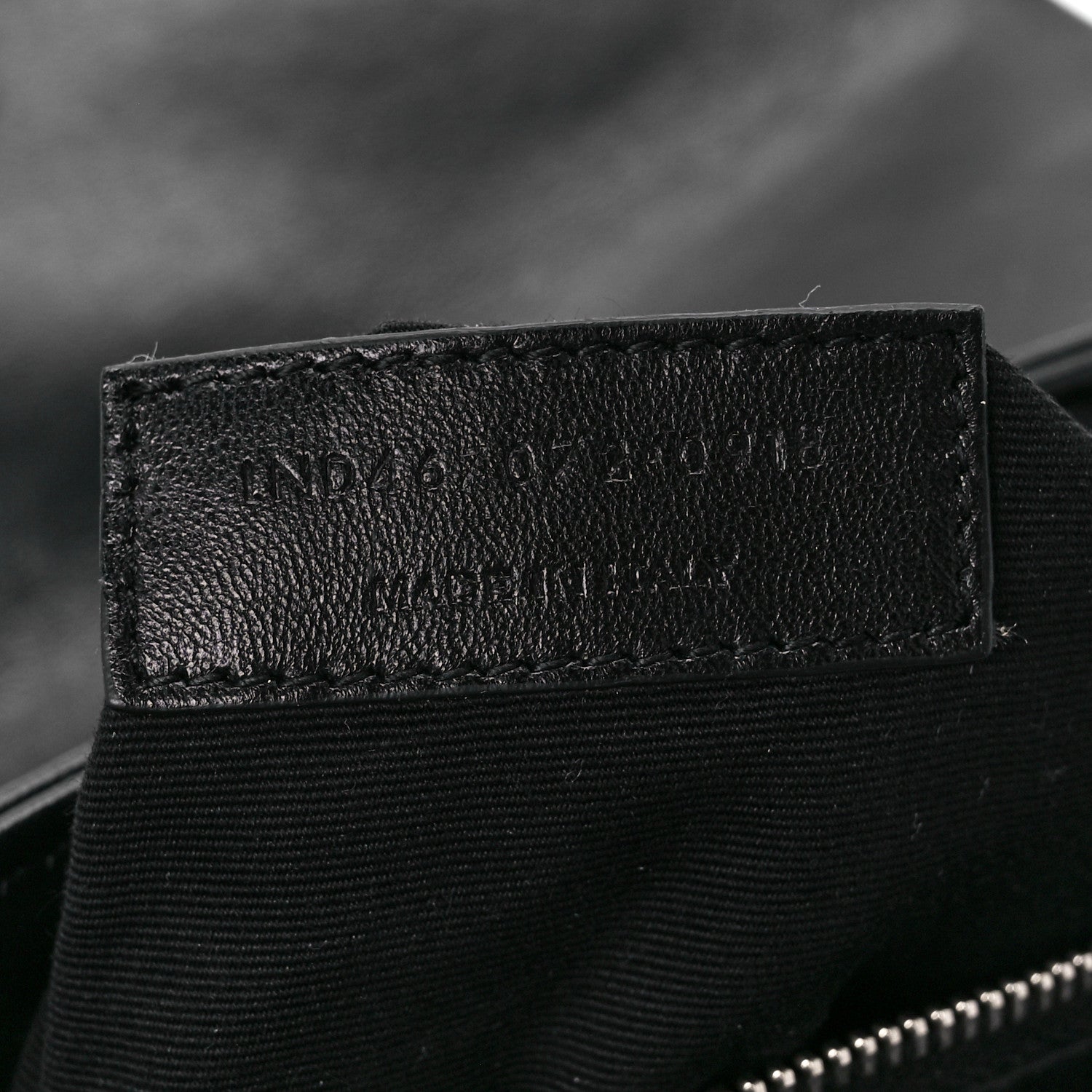 Saint Laurent Calfskin Y Quilted Monogram Toy Loulou Crossbody Bag Black 7 of 12