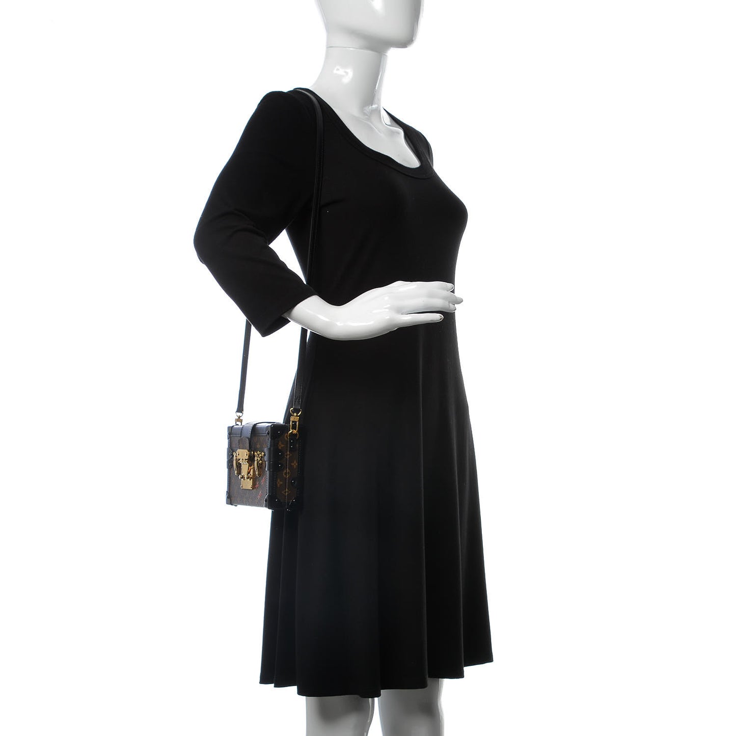 Monogram Petite Malle Black