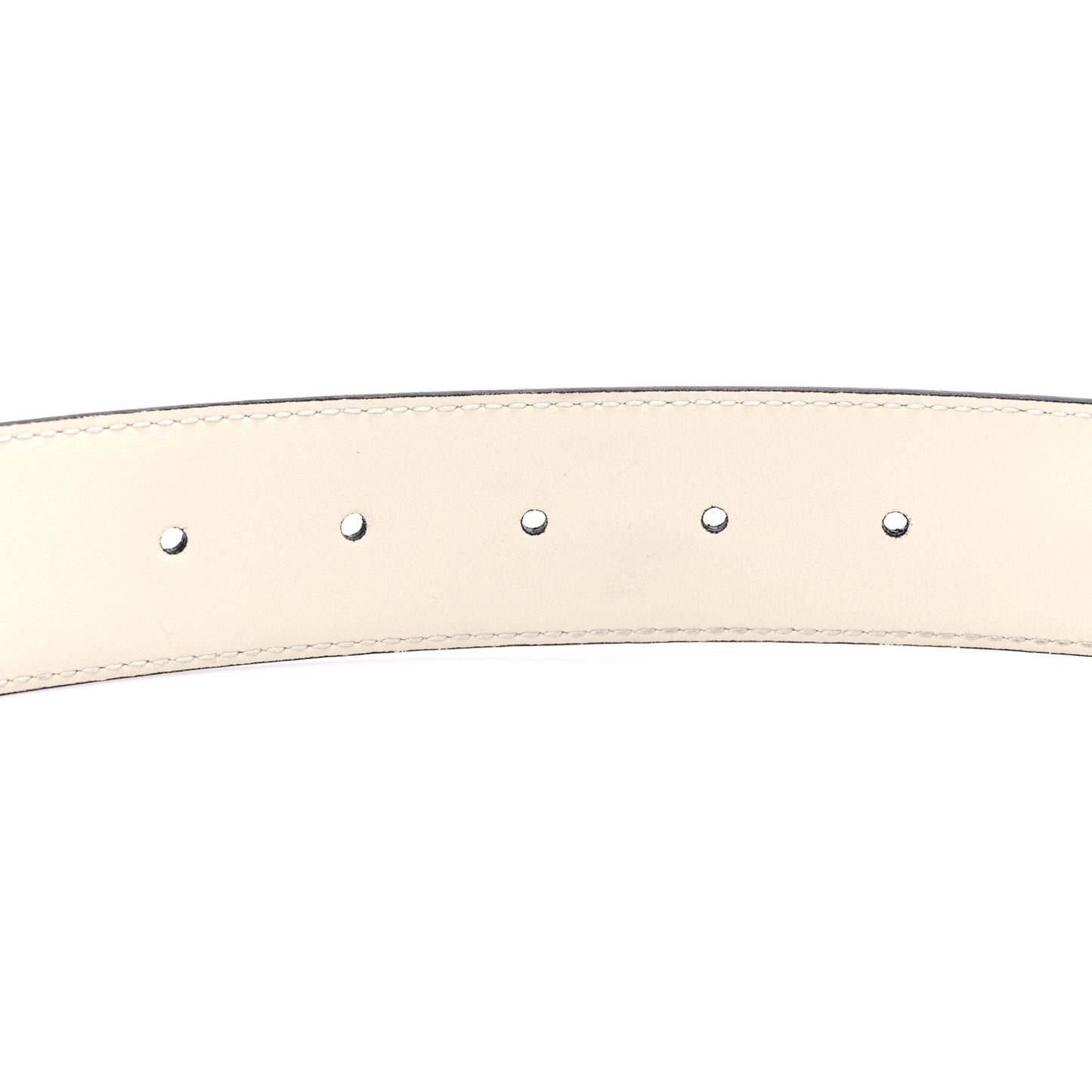 Guccissima Interlocking G Belt 75 30 Off White