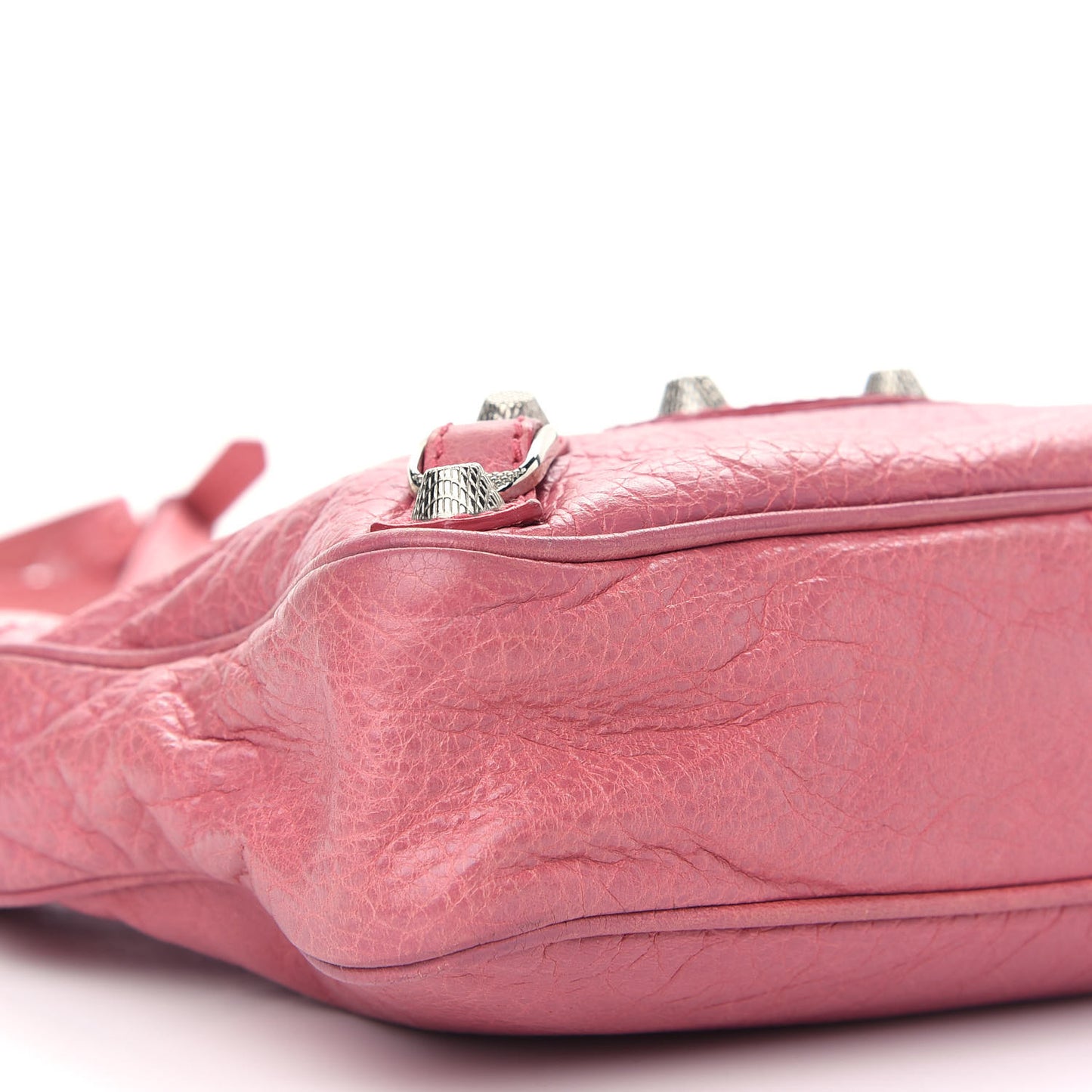 Agnue Giant 12 Silver Hardware Hip Rose Bonbon