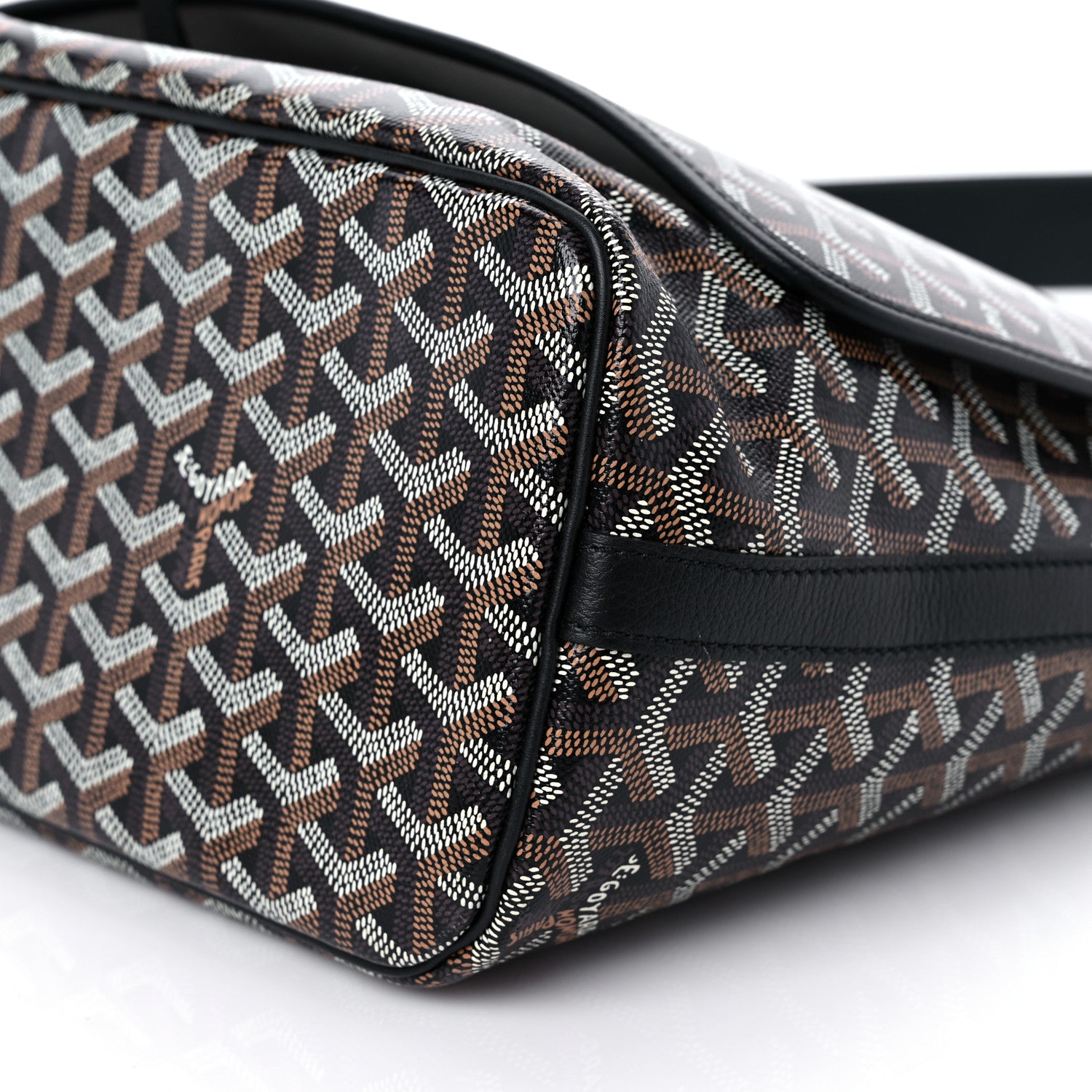 Goyard Goyardine Capetien Messenger Bag Black 8 of 10