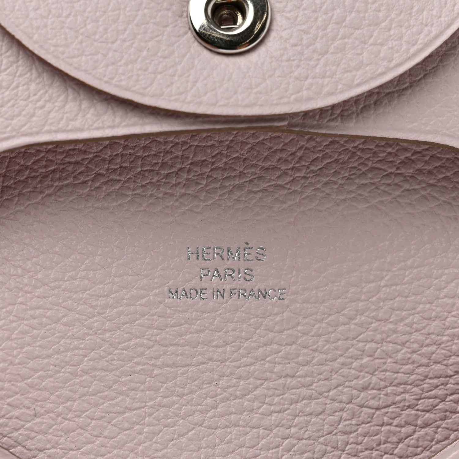 Hermes Evercolor Bastia Coin Purse Mauve Pale 5 of 6