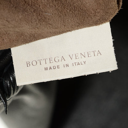 Bottega Veneta Nappa Intrecciato Large Fringe Shoulder Bag Nero Black 7 of 8