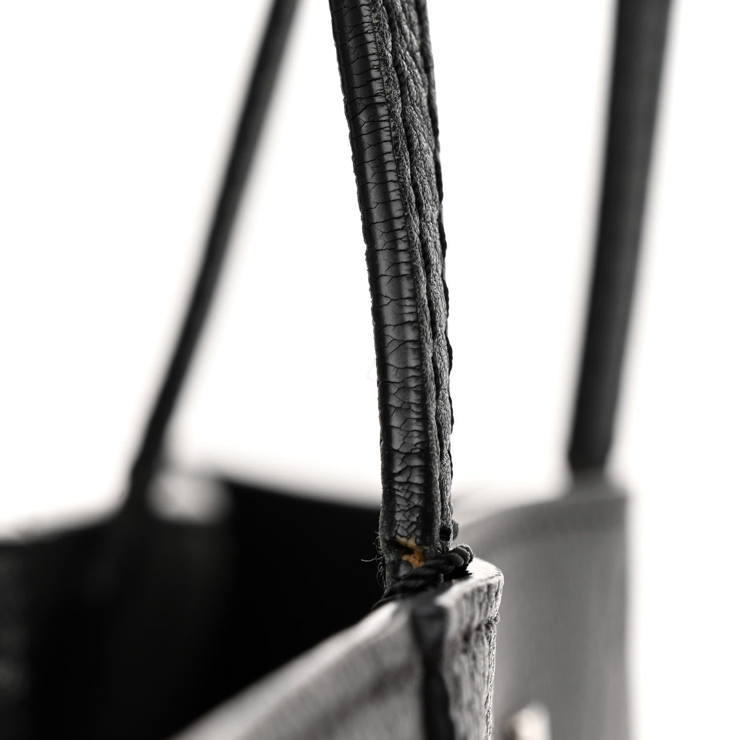 Louis Vuitton Calfskin Lockme Cabas Black 11 of 12
