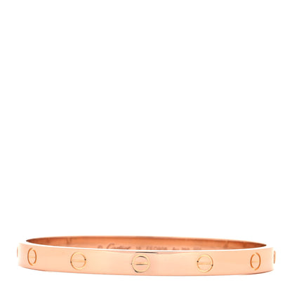 Cartier 18K Pink Gold LOVE Bracelet 18 1 of 6