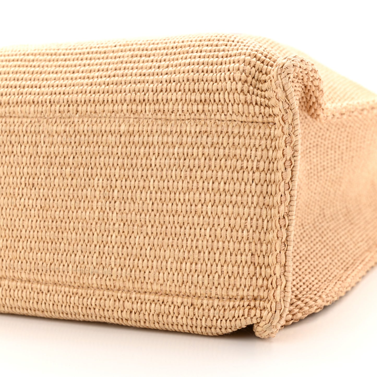 Raffia Large G Shopping Tote Natural