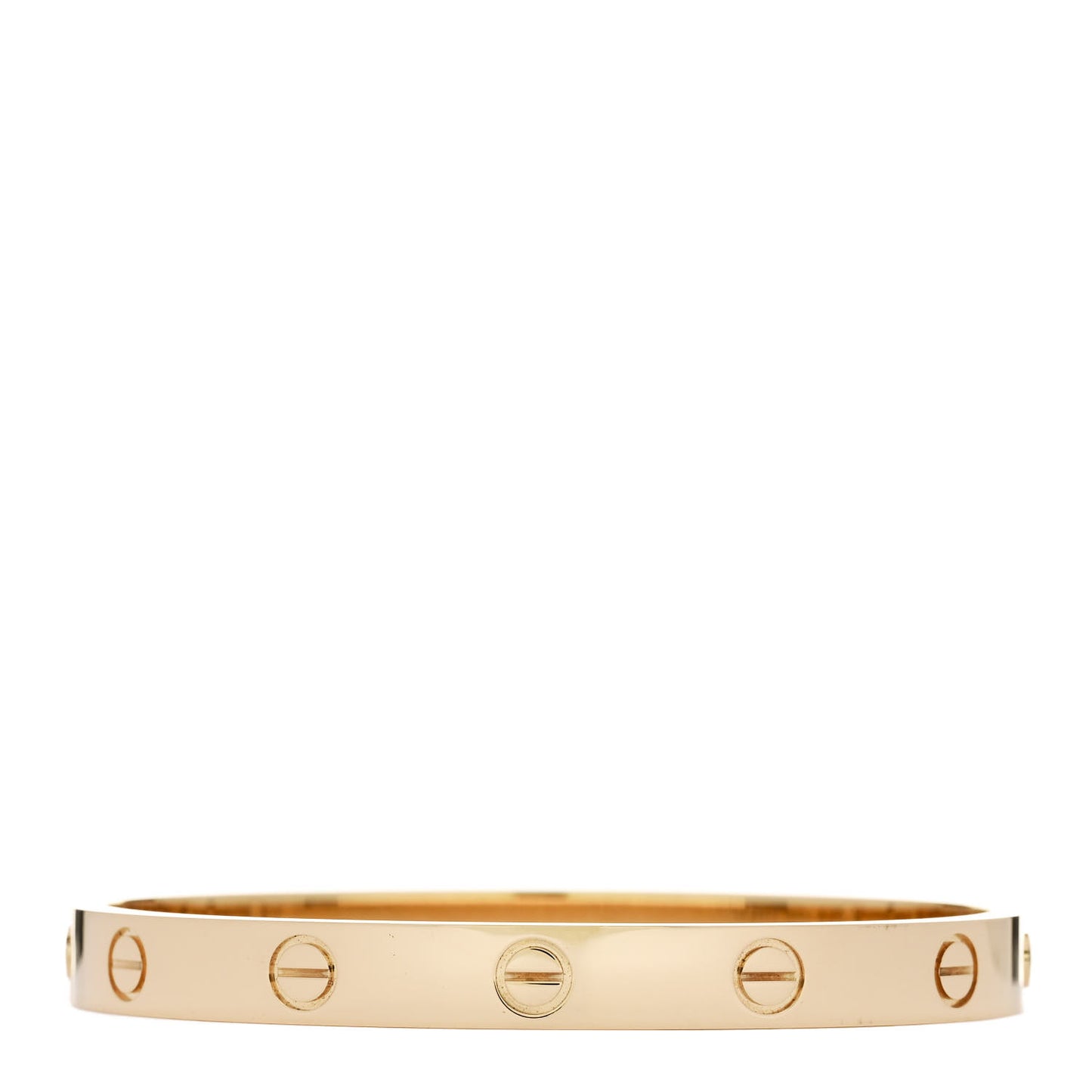 18K Yellow Gold Love Bracelet 16