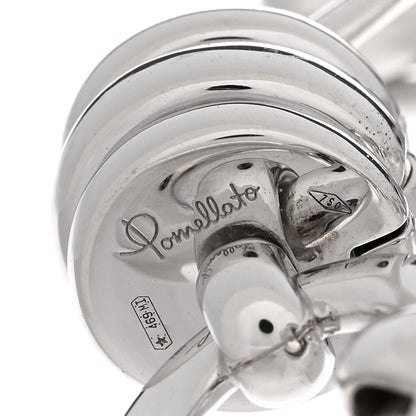 Pomellato 18K White Gold Diamond Multi Link Bracelet 3 of 3