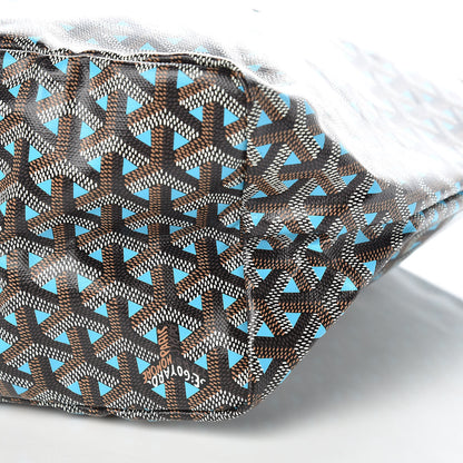 Goyard Goyardine Saint Louis Claire Voie PM Black Blue 11 of 11