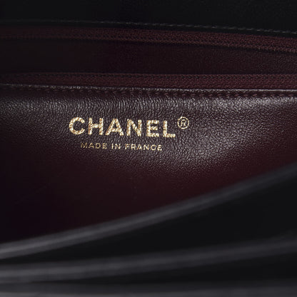 Chanel Lambskin Quilted Medium Trendy CC Flap Dual Handle Bag Black 6 of 15