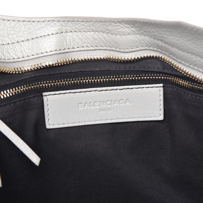 Balenciaga Chevre Gold Metallic Edge Hardware City Gris Perle 8 of 11