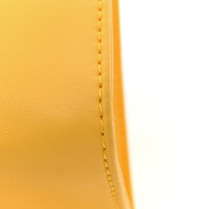 Telfar Vegan Leather Medium Shopping Bag Yellow 11 of 12