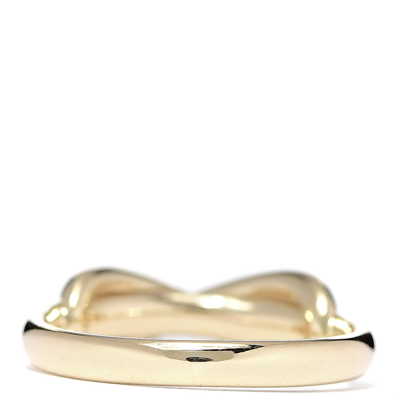 18K Yellow Gold Infinity Ring 48 4.5