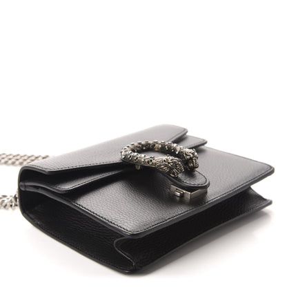 Gucci Calfskin Mini Dionysus Shoulder Bag Black 4 of 10