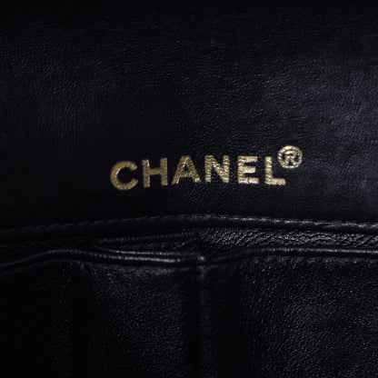 Chanel Lambskin East West Chocolate Bar Flap Black 6 of 9
