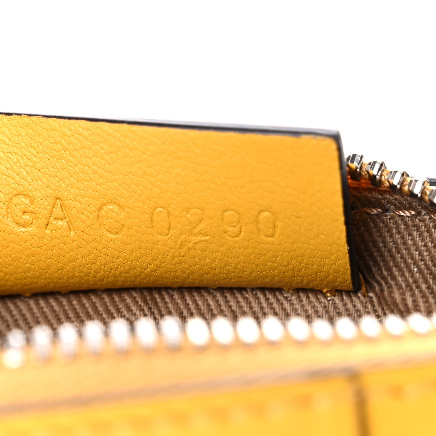 Lambskin Baby Antigona Dark Yellow