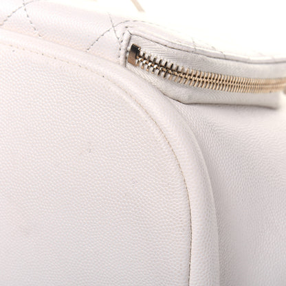 Chanel Caviar Quilted Business Affinity Backpack White 11 of 17