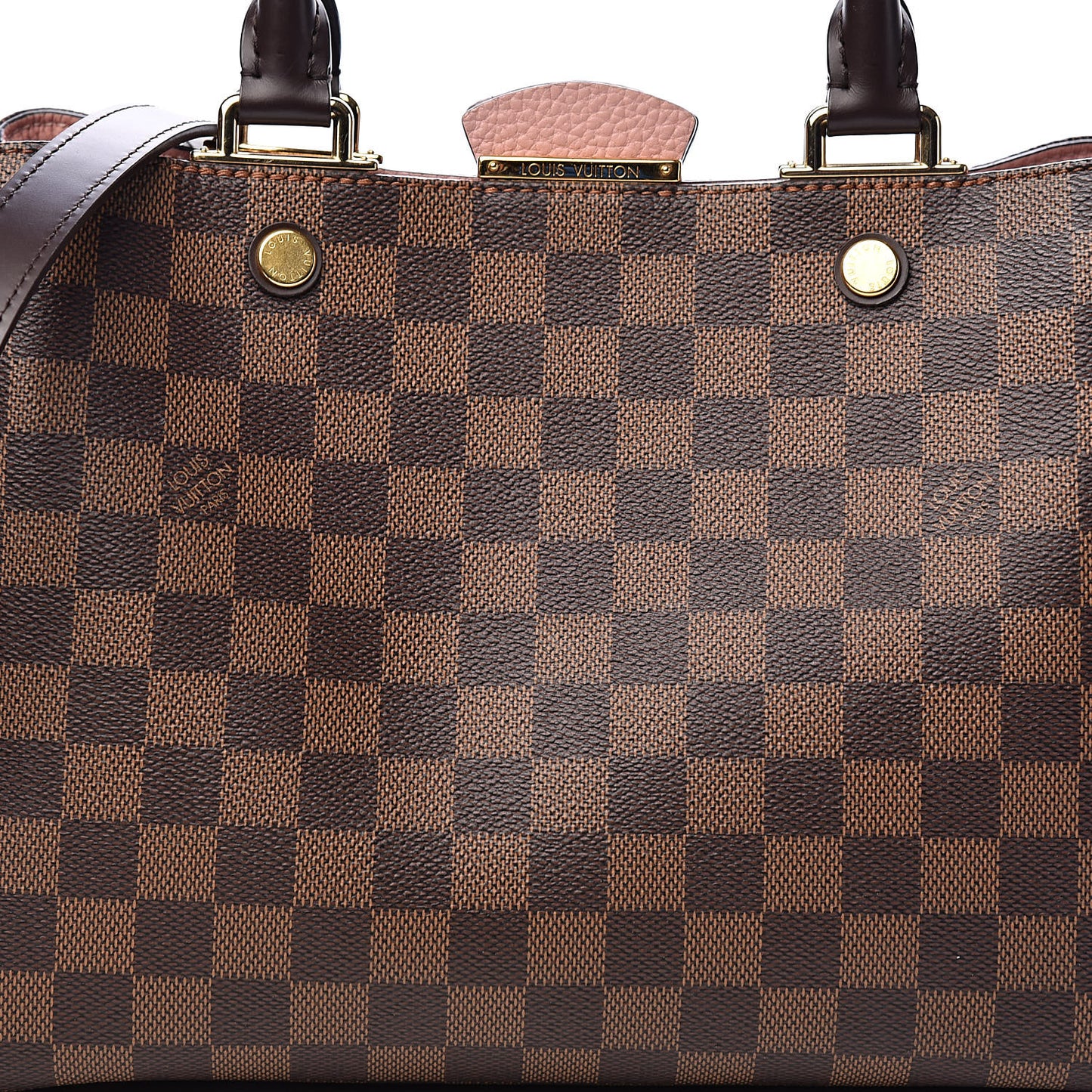 Damier Ebene Cuir Taurillon Brittany Magnolia