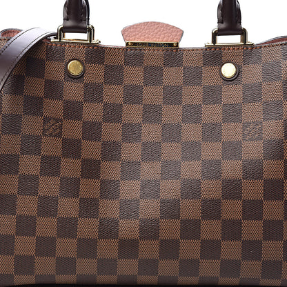 Louis Vuitton Damier Ebene Cuir Taurillon Brittany Magnolia 10 of 10