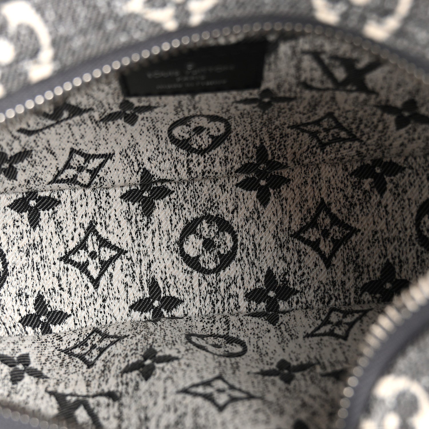 Louis Vuitton Monogram Jacquard Denim Loop Black 5 of 9