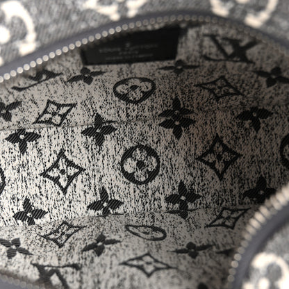 Louis Vuitton Monogram Jacquard Denim Loop Black 5 of 9