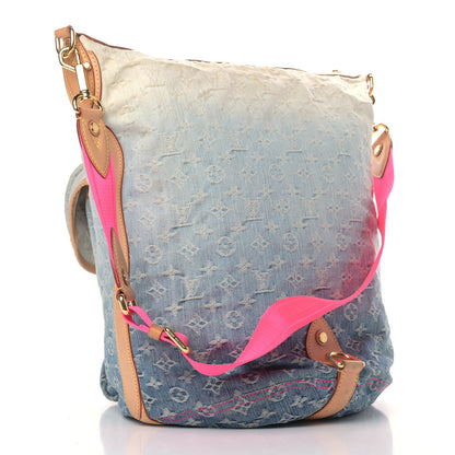 Louis Vuitton Denim Sunburst PM Messenger Blue 2 of 9