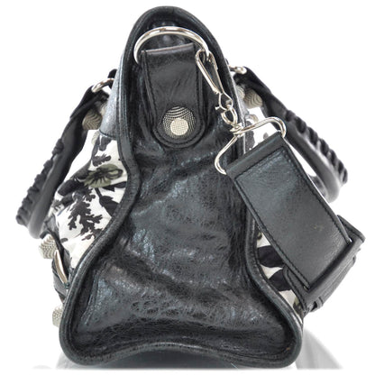 Balenciaga Agneau Floral Giant City Black 4 of 11