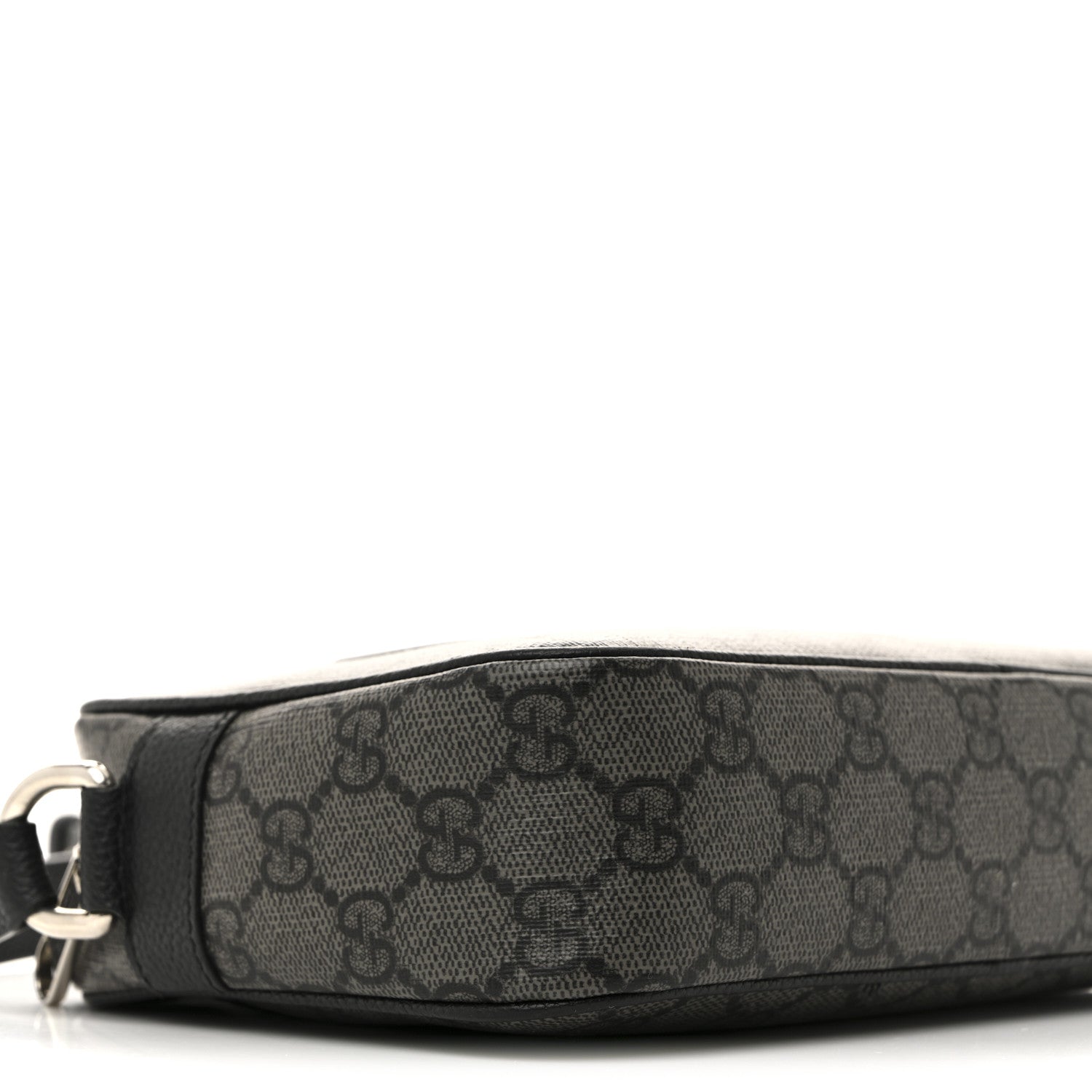 Gucci GG Supreme Monogram Mini Shoulder Bag Grey Black 9 of 14