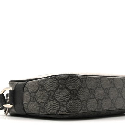 Gucci GG Supreme Monogram Mini Shoulder Bag Grey Black 9 of 14