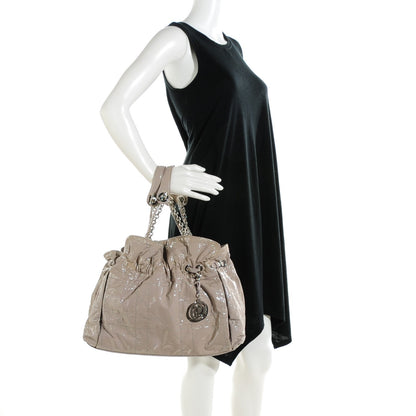 Christian Dior Patent Cannage Medium Le Trente Tote Grey 3 of 10