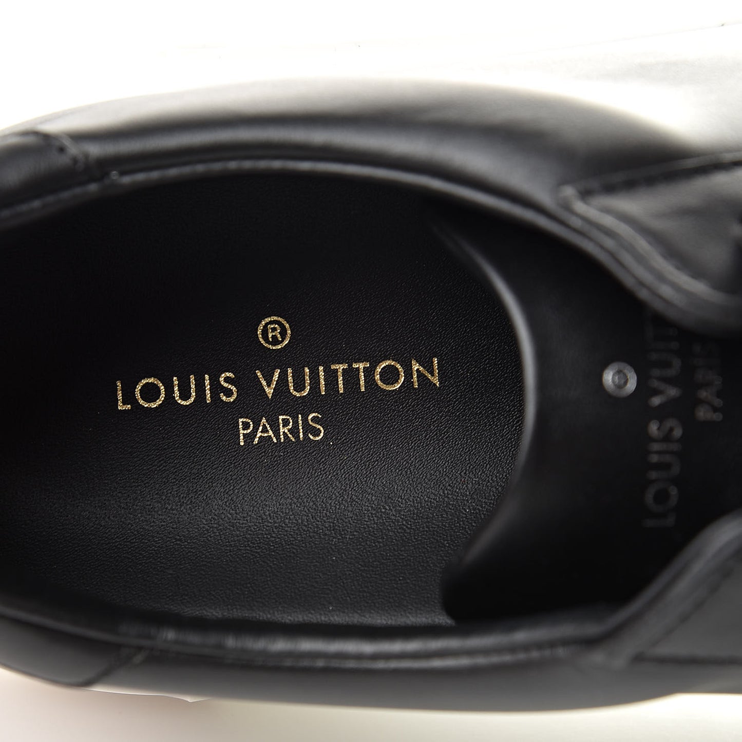 Calfskin Time Out Sneakers 41 Black