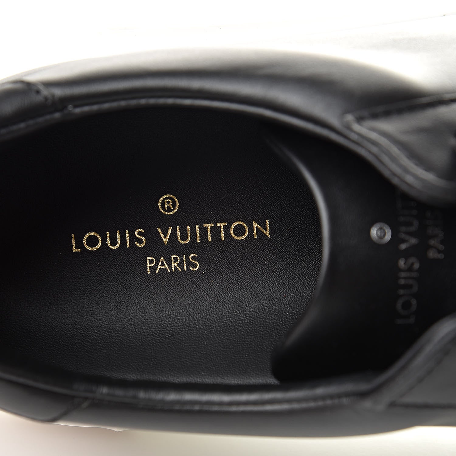 Louis Vuitton Calfskin Time Out Sneakers 41 Black 9 of 9