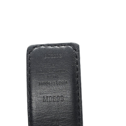 Louis Vuitton Calfskin Monogram 30mm Pretty LV Reversible Belt 85 34 Black 4 of 5