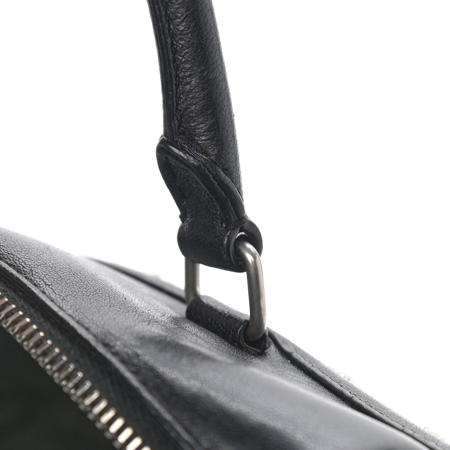 Calfskin Star Studded Classic Baby Duffle Black