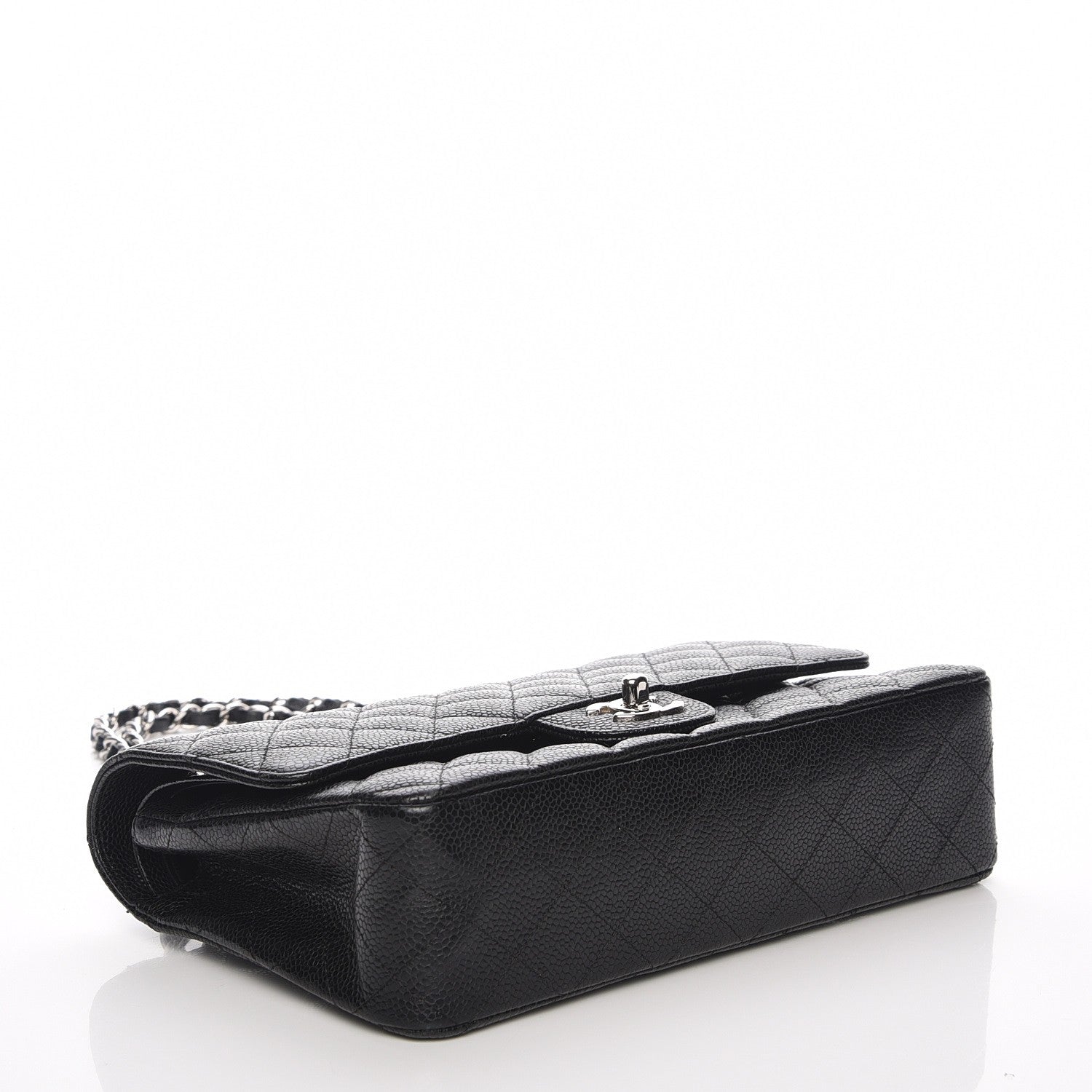 Chanel Caviar Quilted Medium Double Flap Black 4 of 7