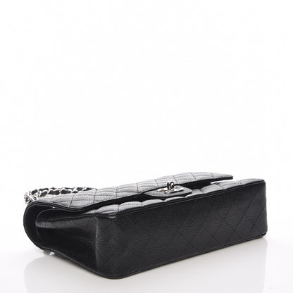 Chanel Caviar Quilted Medium Double Flap Black 4 of 7