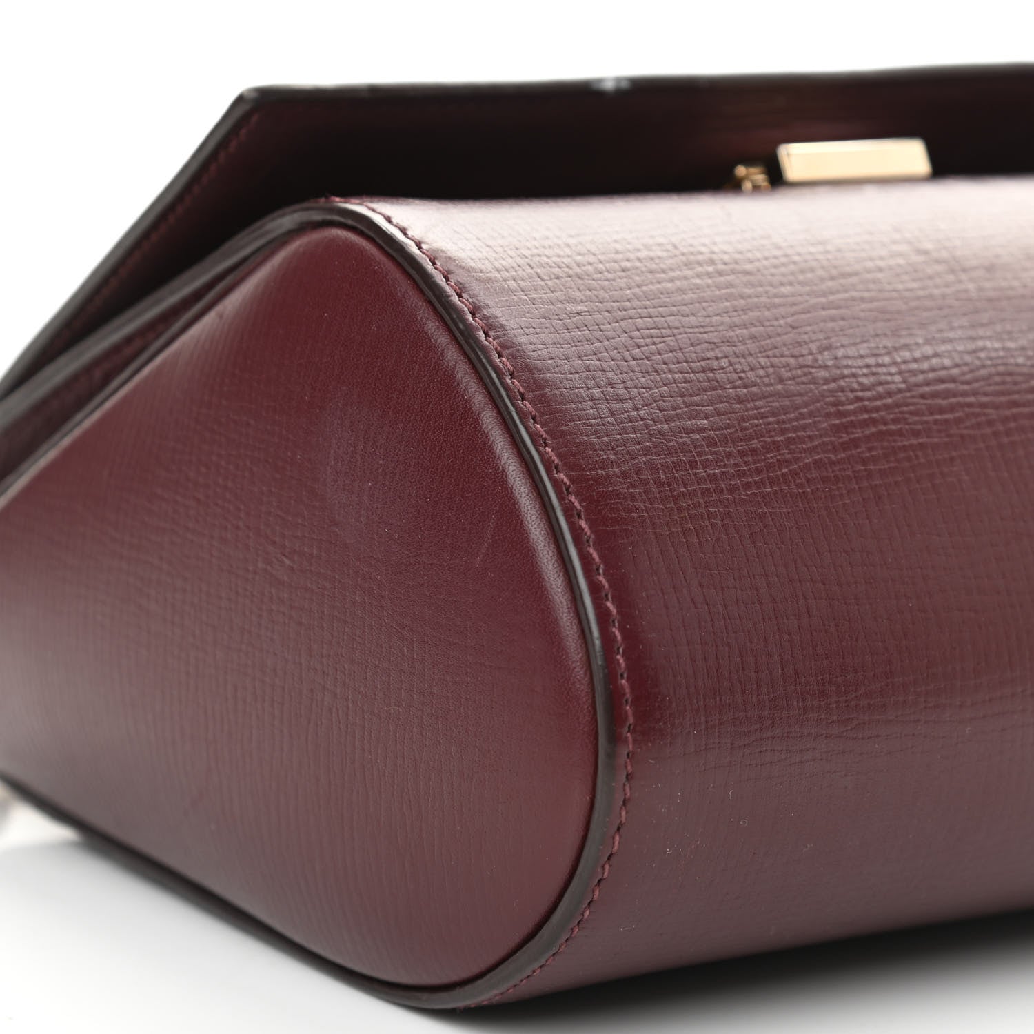 Givenchy Textured Calfskin Mini Pandora Box Chain Crossbody Bag Oxblood 7 of 16