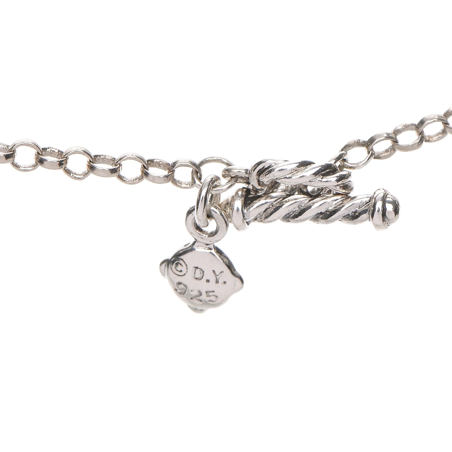 Sterling Silver Pearl 3.5mm Chain Necklace