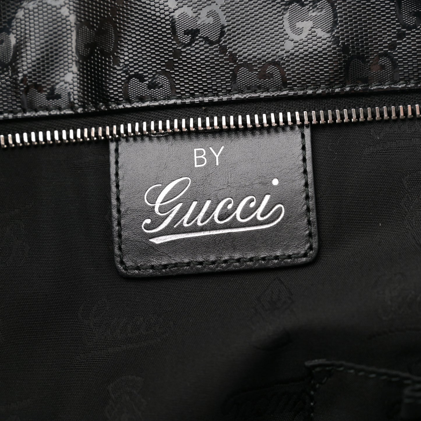 Imprime Monogram Web 500 Tote Black