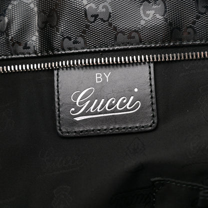 Gucci Imprime Monogram Web 500 Tote Black 6 of 14
