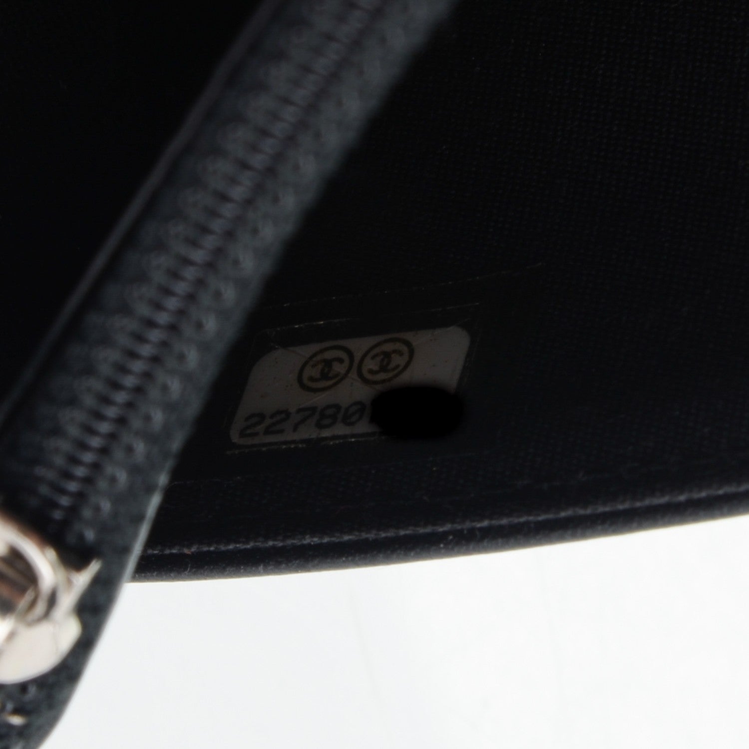 Chanel Patent Double Quilted Wallet On Chain WOC Black 8 of 8