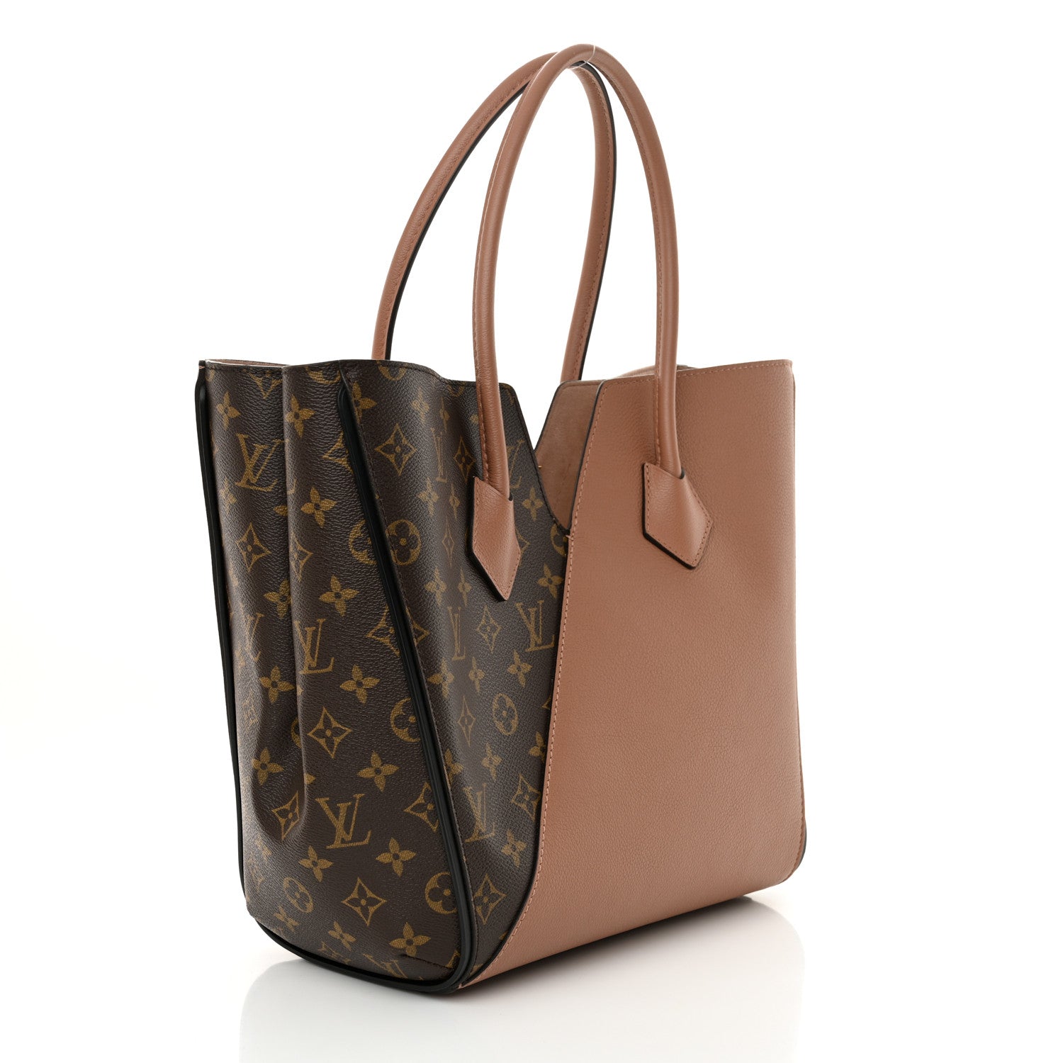 Louis Vuitton Calfskin Monogram Kimono Tote Bois de Rose 3 of 11