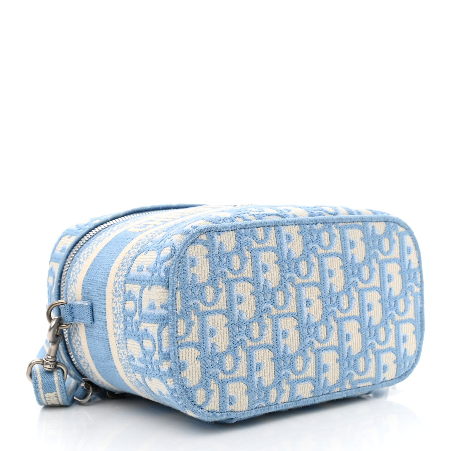 Oblique Diortravel Vanity Case Cornflower